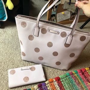 Kate Spade matching purse & wallet